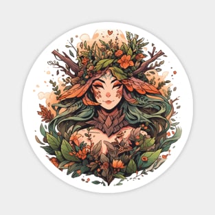 Forest Goddess Magnet